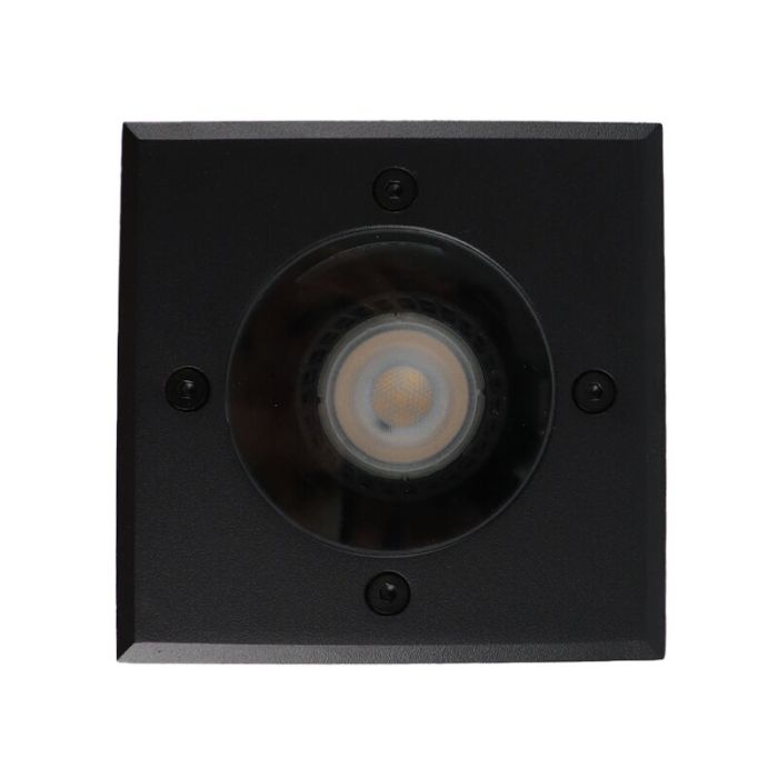 Zwarte grondspot, Clenton, aluminium, IP65