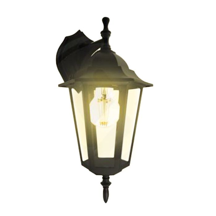 Zwarte buitenlamp klassiek, Tymo, IP44