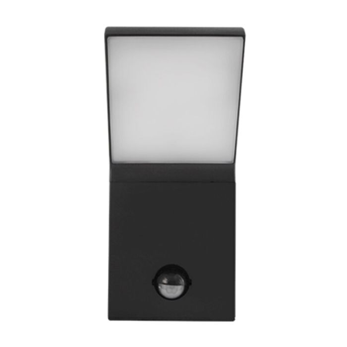 Antraciete buitenlamp met bewegingssensor Andor, aluminium, modern, 12w, 4000K LED