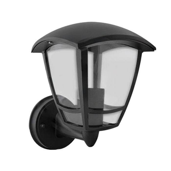 Zwarte buitenlamp klassiek, Sven, IP44