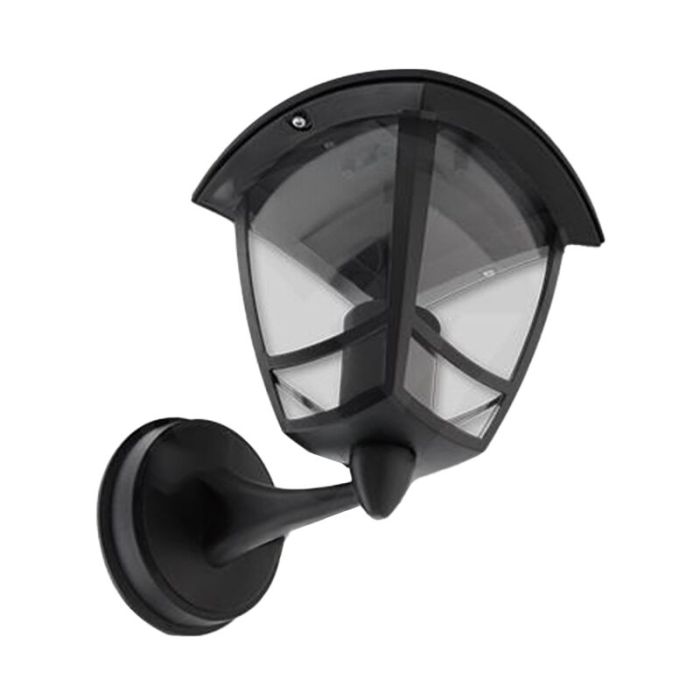 Zwarte buitenlamp klassiek, Sven, IP44
