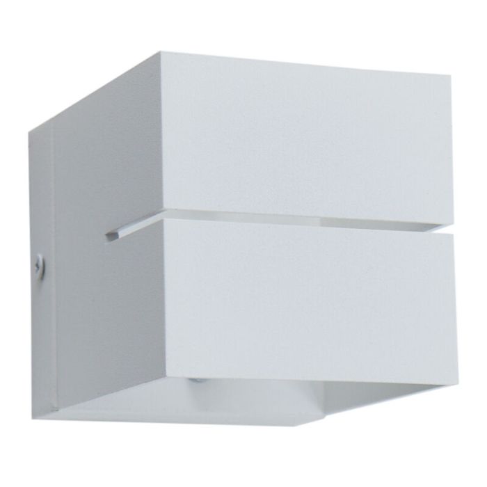 Witte up down wandlamp modern, Zita