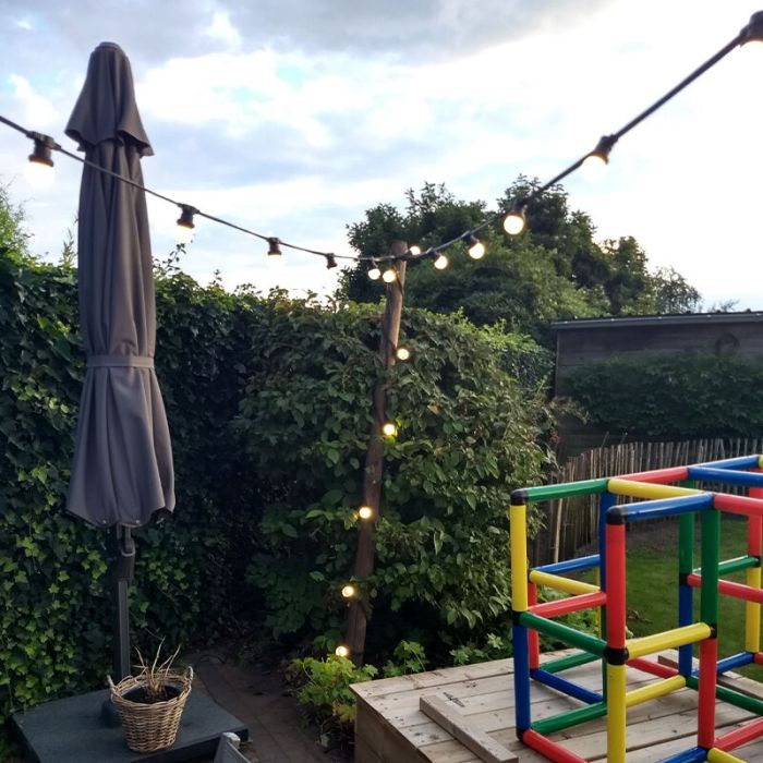 25m prikkabel, 50 fittingen