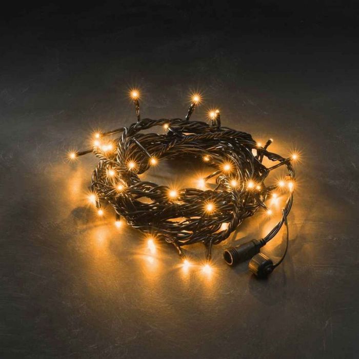 10m zwart koppelbare boomverlichting, 10 leds p/meter, IP67 - Warm wit