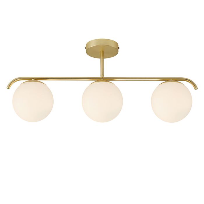 Messing plafondlamp design, Grant