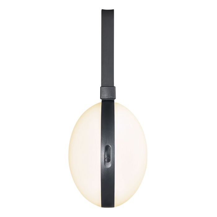 Zwarte buitenlamp design, Bring, 1,5W, 2700K LED, IP54, met schakelaar