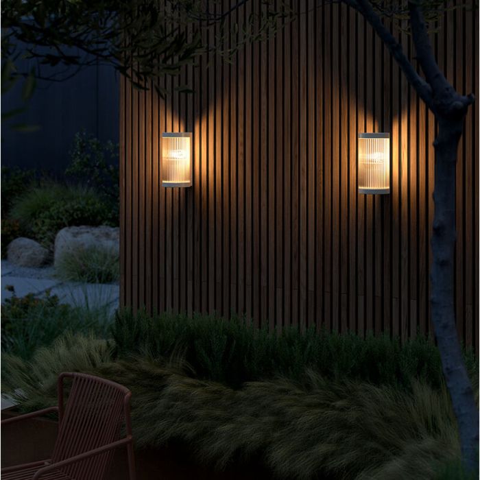 Witte buitenlamp retro, Coupar, IP54