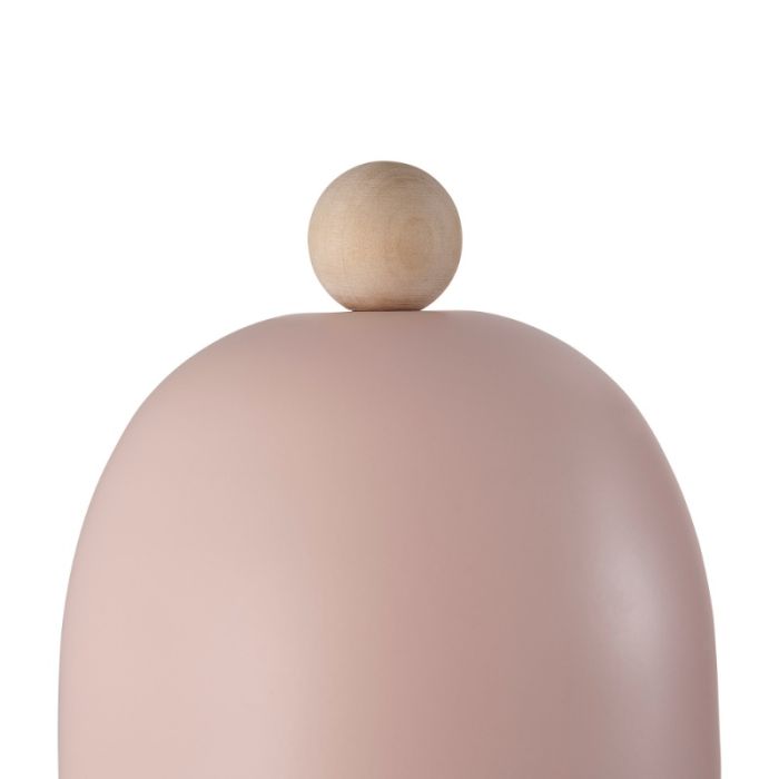 Roze kinderkamer wandlamp metaal, Gaston, met schakelaar