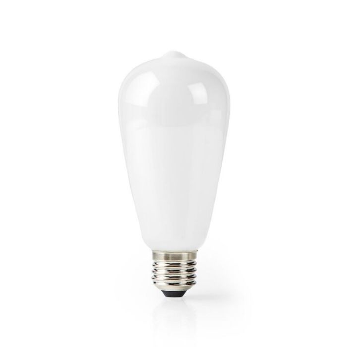 E27 Edison witte slimme LED lamp, ST64, 5W, 2700K warm wit