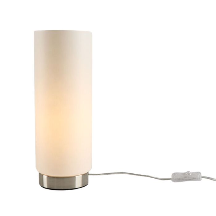 Design tafellamp chroom, Hatice, met schakelaar