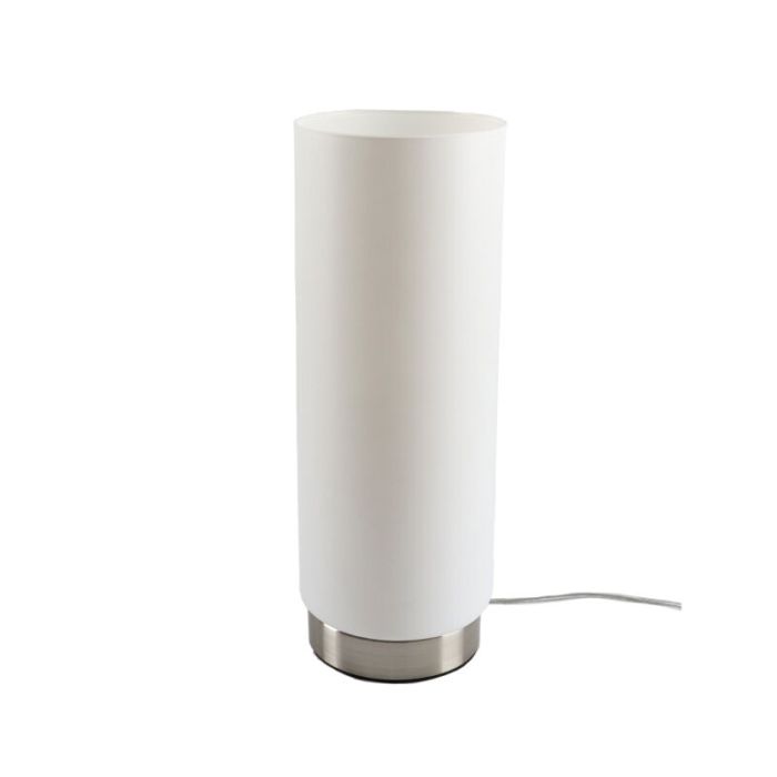 Design tafellamp chroom, Hatice, met schakelaar