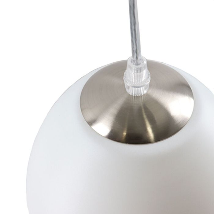 Design hanglamp chroom, Giulio