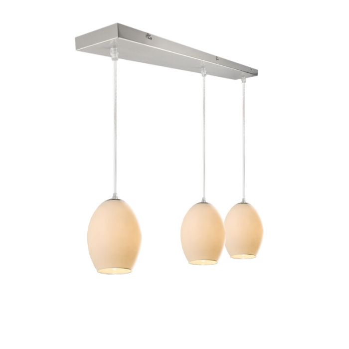 Design hanglamp chroom, Giulio