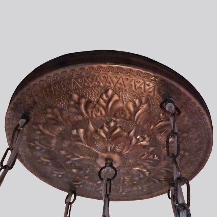 Veelkleurige oosterse hanglamp mozaïek, Amir