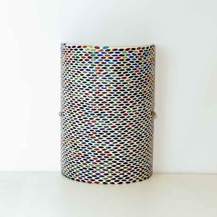 Veelkleurige oosterse wandlamp mozaïek, Mahdia