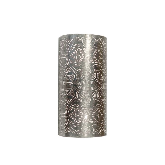 Zilveren oosterse wandlamp filigrain, Israe