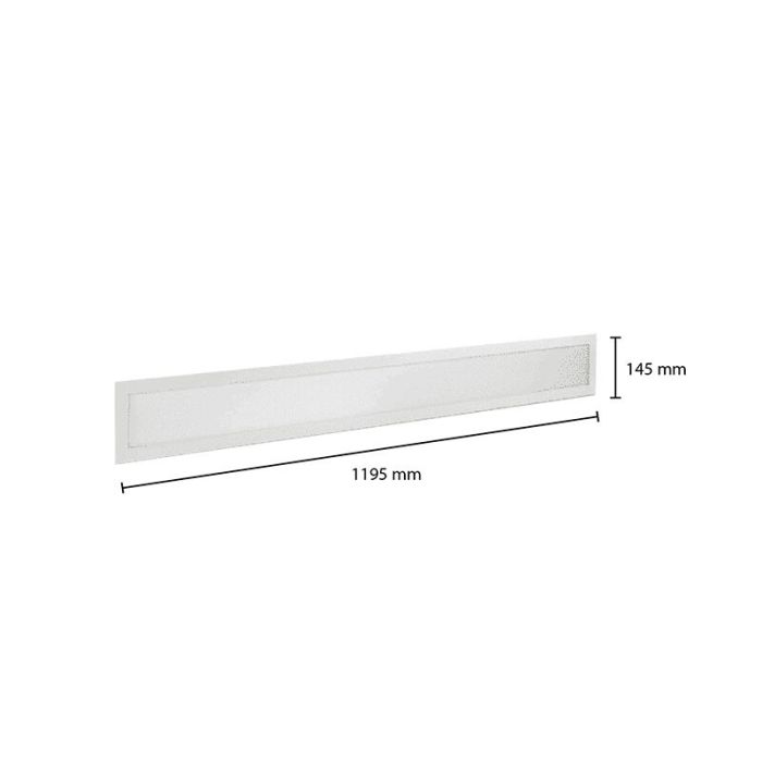 LED paneel 25x120 - 110 lm/W - UGR<22 - verstelbaar wit - side-lit