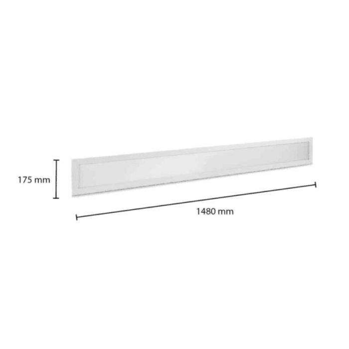 LED paneel 18x150 - 105 lm/W - UGR<17 - verstelbaar wit - side-lit