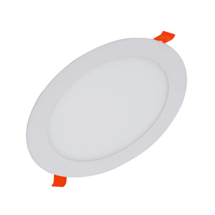 Witte downlight aluminium, Umbriel, 9W, 4000K LED, IP44