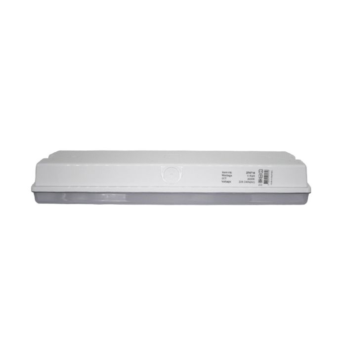 Witte galerijverlichting kunststof, Pedram, 6W, 4000K LED, IP65
