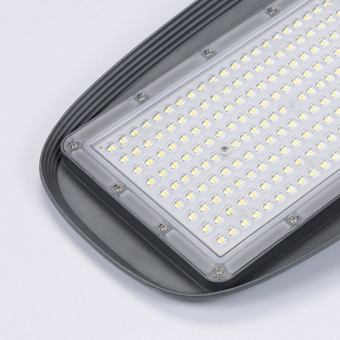 LED straatverlichting met sensor Beck, 100 Watt, 5500K daglicht wit, 2 jaar garantie
