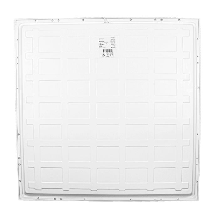 LED paneel 60x60 - 40W - 6000K - UGR<19 - back-lit