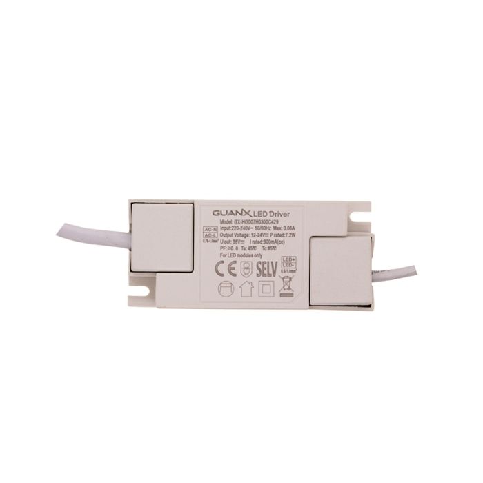 Witte downlight aluminium, Maud, 20W, white switch LED, IP22