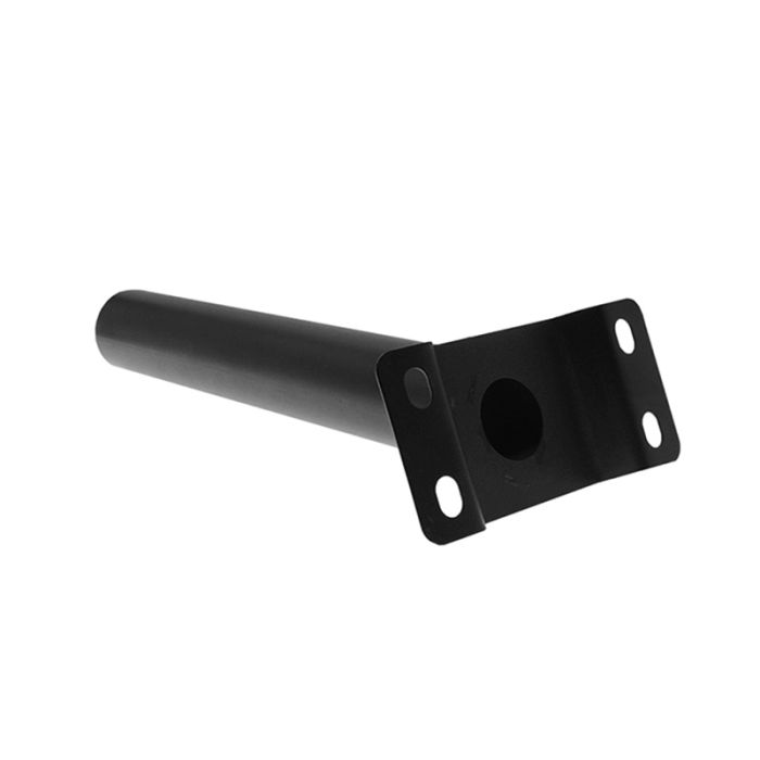 Muursteun voor straatverlichting 48 mm, zwart