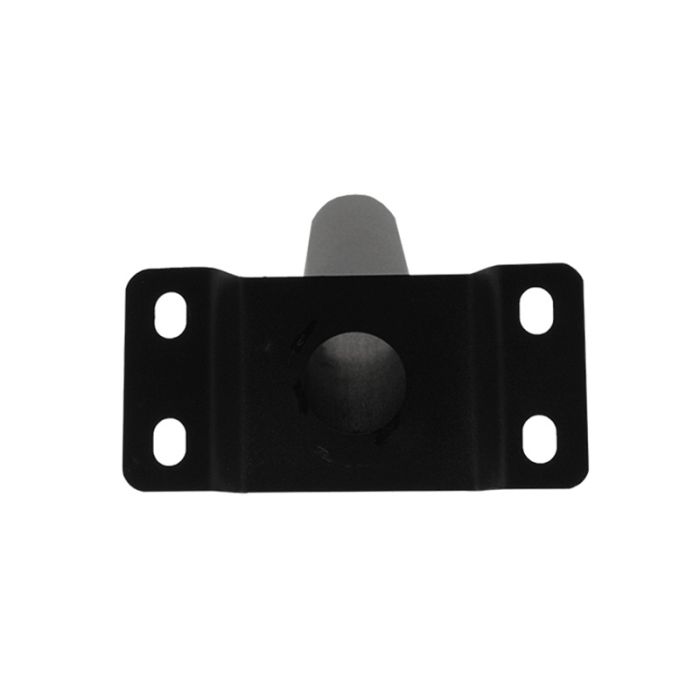 Muursteun voor straatverlichting 48 mm, zwart