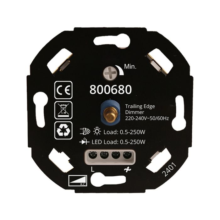 Triac LED dimmer 0,5-250W