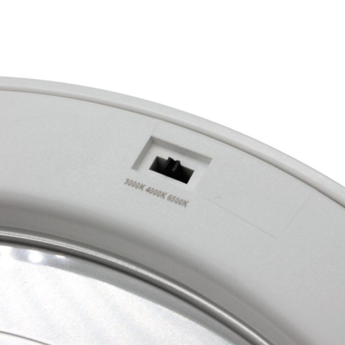 In/opbouw LED downlight met bewegingssensor, Okno, 17,6W, white switch, IP22