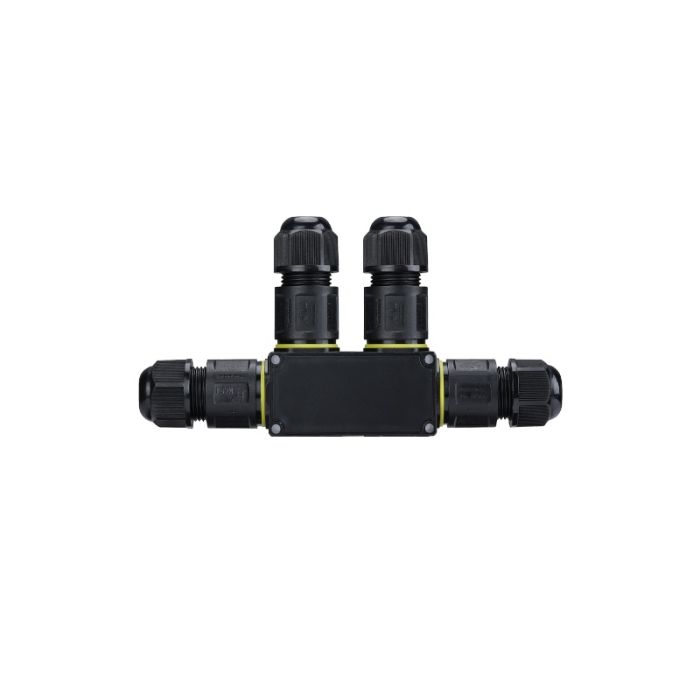 3 pin 4-weg connector, IP68