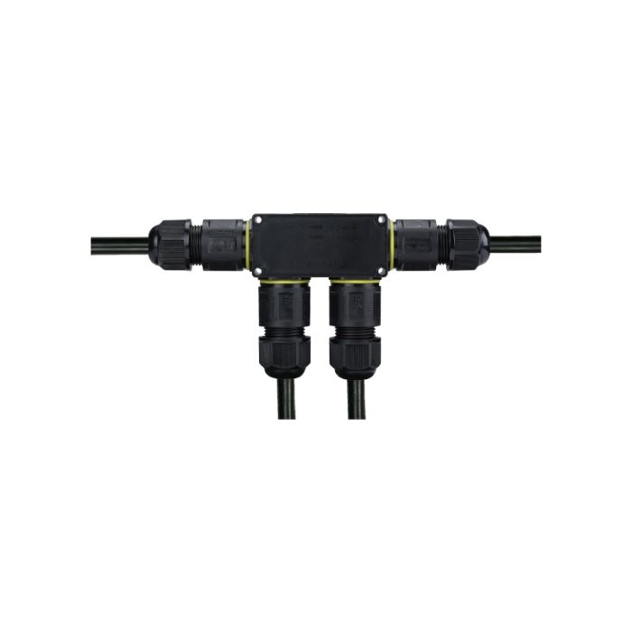 3 pin 4-weg connector, IP68