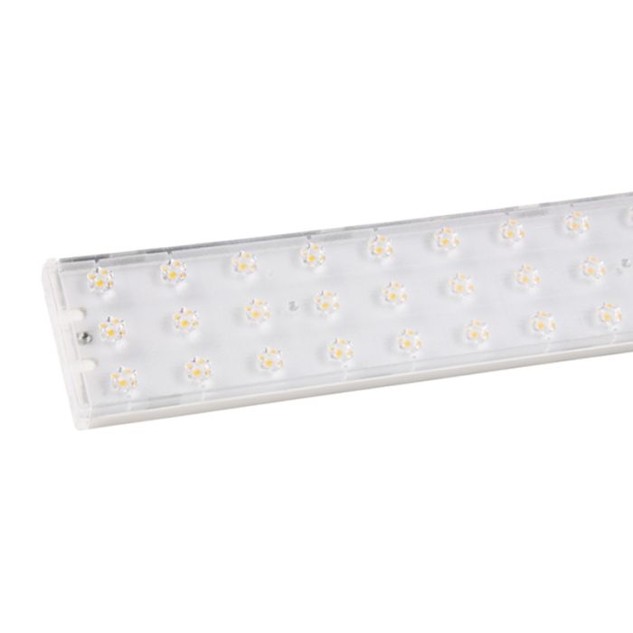 Wit 3-fase railarmatuur Tora, 27W, 3000K, 60 cm, Pro