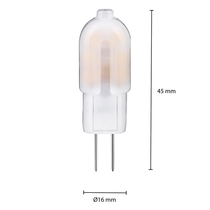 G4 LED lamp, 2W, 3000K