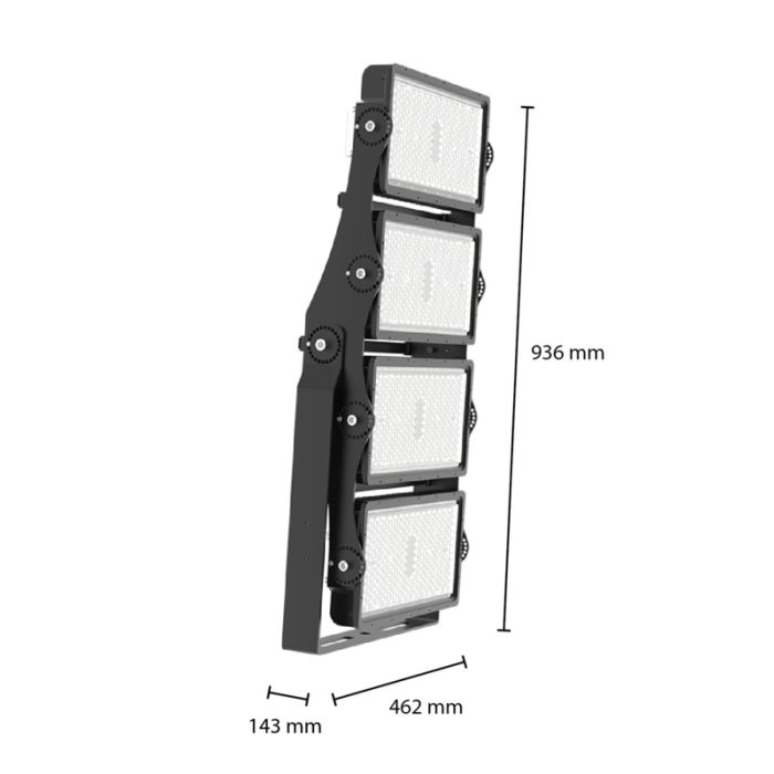 LED terreinverlichting Hemmo - 1000W - 5500K - IP66