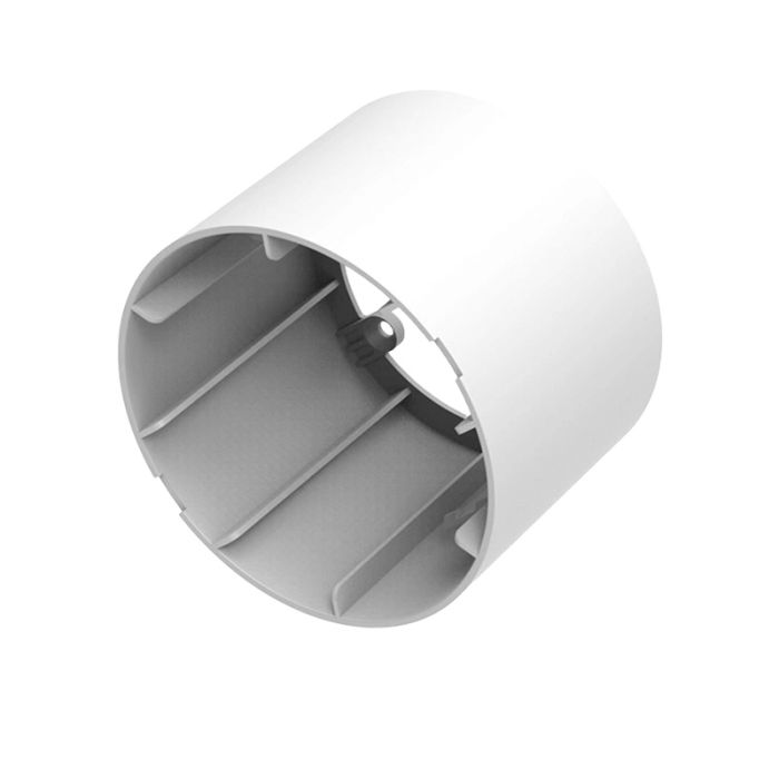 Witte in-/opbouw noodverlichting, 1,8W, 6000K LED