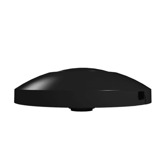 Zwarte LED vloerdimmer - 0-50W