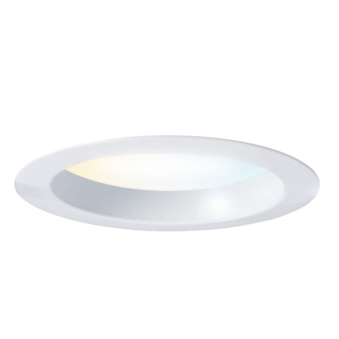 Witte downlight aluminium, Otmar, 10W, white switch LED, IP22