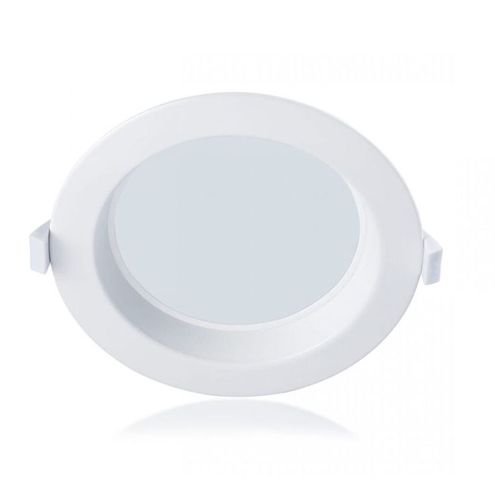 Witte downlight aluminium, Otmar, 20W, white switch LED, IP22