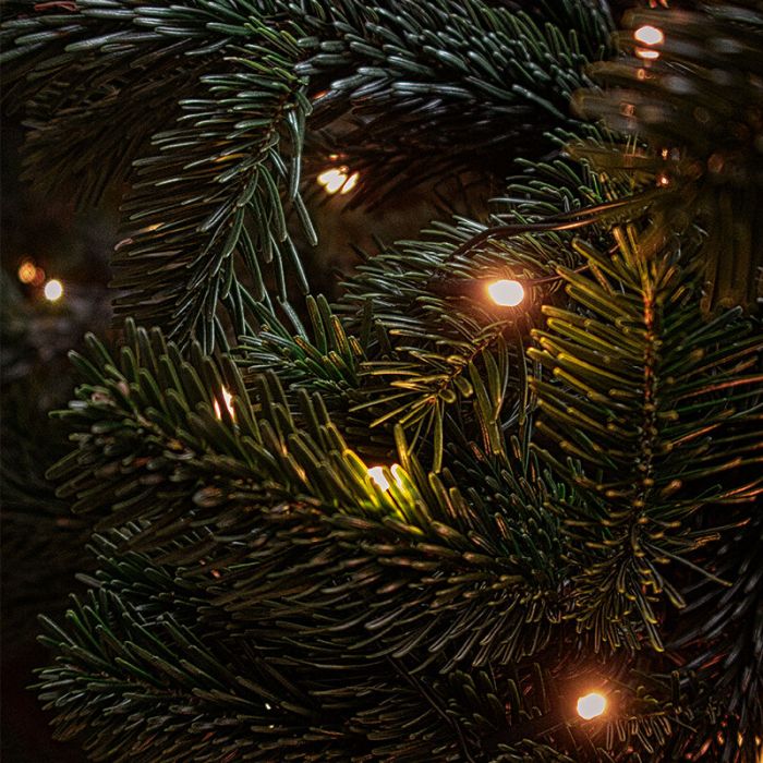 24m LED kerstverlichting buiten, 320 warm witte lampjes