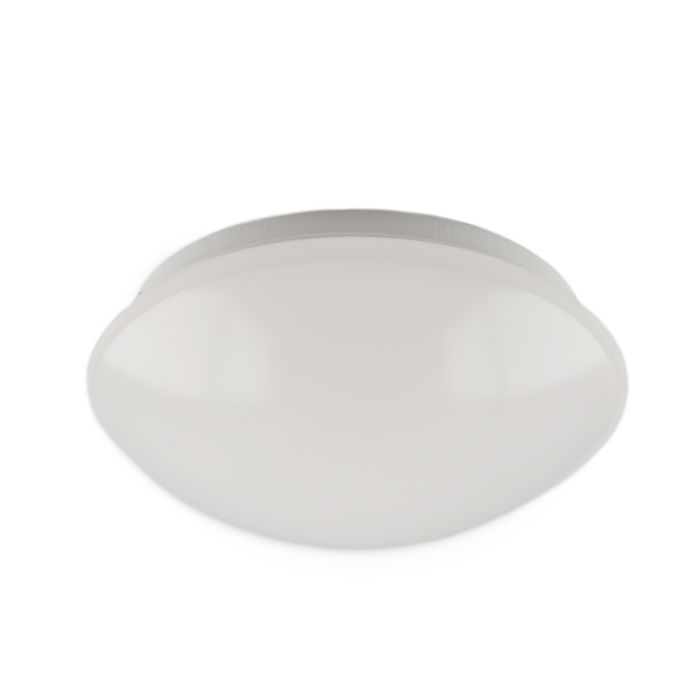 Kunststof plafondlamp wit, Sirano