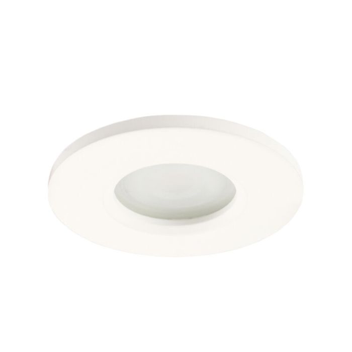 Ronde badkamer inbouwspot Jule, wit, IP65
