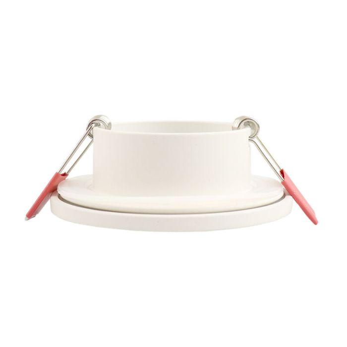 Ronde badkamer inbouwspot Jule, wit, IP65