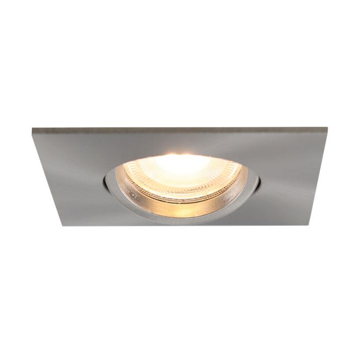 Aluminium badkamer inbouwspot nikkel, Jill, IP44