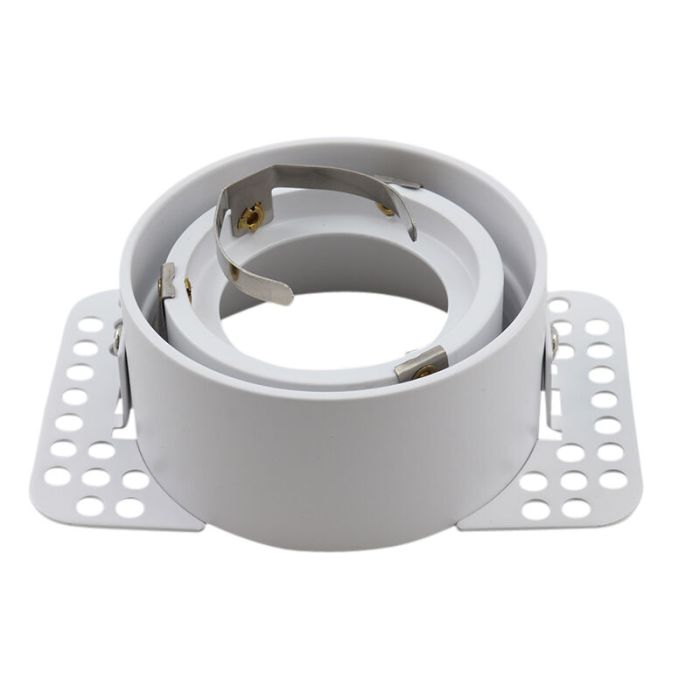 Aluminium trimless inbouwspot wit, Sanaz