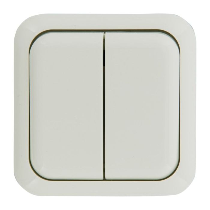 Exin Exo Schakelaar Opbouw Serie, Polarwit