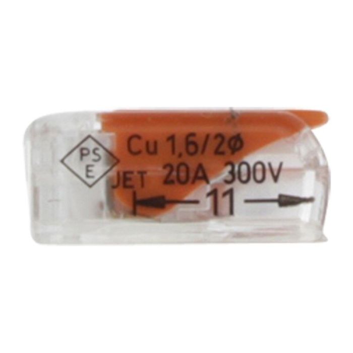 Wago Lasklem 3-Gats 4mm, hersluitbaar