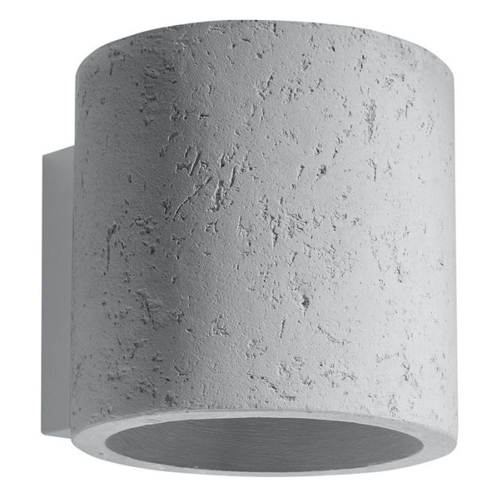 Betonnen up down wandlamp Amely, grijs
