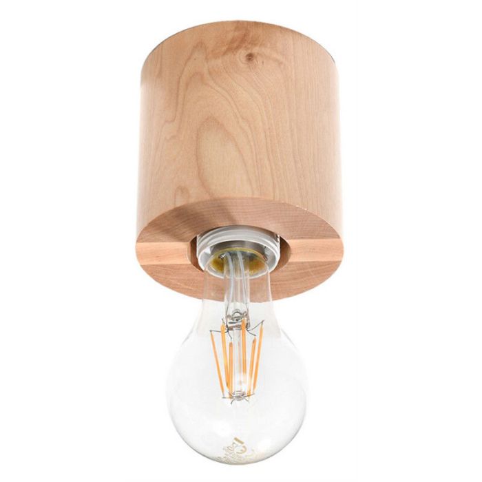 Landelijke opbouwspot Anela, bruin, hout
